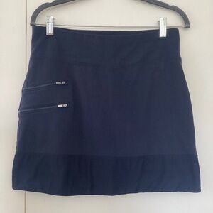 Athleta, size SM, navy skort